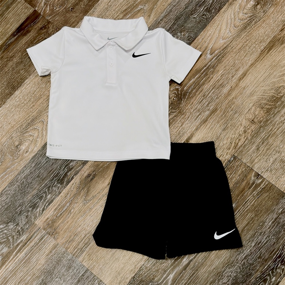 Nike Dri-FIT Polo Shirt & Shorts, 2 Piece Set- NWOT